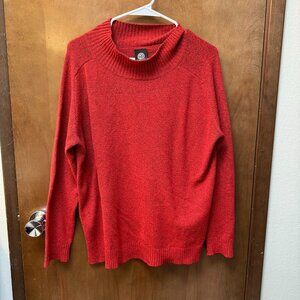 Bobeau Women's High Neck Sweater